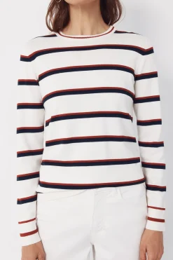 Cortefiel Jersey punto rayas^Mujer Jerséis Y Cárdigans