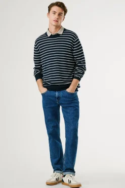 Pepe Jeans Jersey Punto Rayas Fit Regular^Hombre Jerséis Y Cárdigans