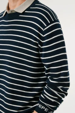 Pepe Jeans Jersey Punto Rayas Fit Regular^Hombre Jerséis Y Cárdigans