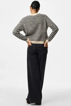 Pieces Jersey rayas contraste print jadore^Mujer Jerséis Y Cárdigans