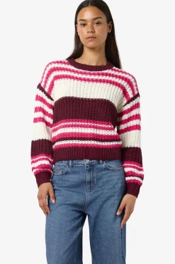 Noisy May Jersey rayas cuello redondo^Mujer Jerséis Y Cárdigans