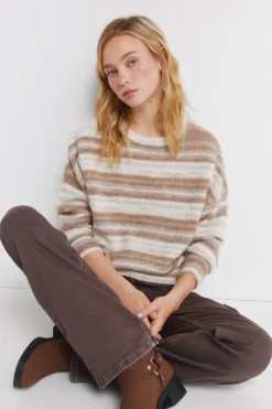 Springfield Jersey rayas degradadas^Mujer Jerséis Y Cárdigans