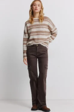 Springfield Jersey rayas degradadas^Mujer Jerséis Y Cárdigans