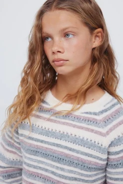 Springfield Kids Jersey rayas niña^Niños Jerséis