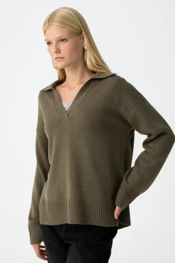 Tiffosi Jersey Relaxed con Cuello^Mujer Jerséis Y Cárdigans|Polos