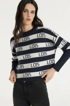 Lois Jersey tejido jacquard^Mujer Jerséis Y Cárdigans