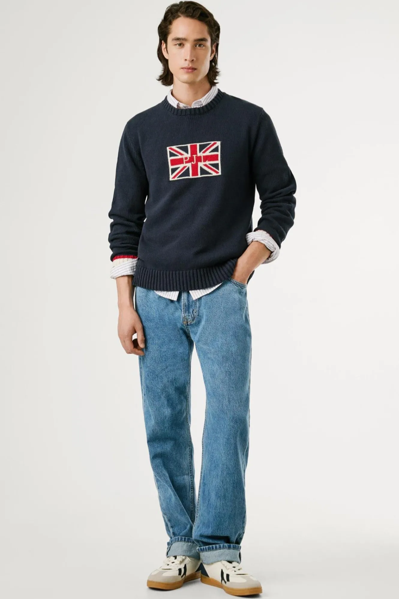 Pepe Jeans Jersey Union Jack Fit Regular^Hombre Jerséis Y Cárdigans