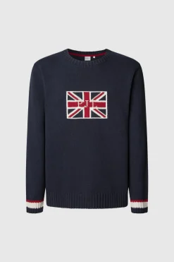 Pepe Jeans Jersey Union Jack Fit Regular^Hombre Jerséis Y Cárdigans