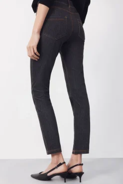 Cortefiel Legging punto denim^Mujer Pantalones