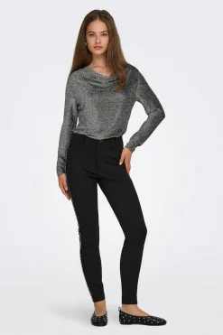 Only Legging tachuelas laterales^Mujer Pantalones
