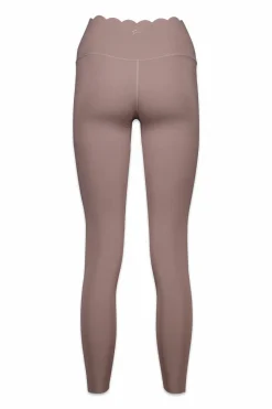 Dash and Stars Leggings COMPRESSIVE largo marr&oacute;n^Mujer Deporte