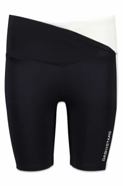 Dash and Stars Leggings 4D STRETCH ciclista y blanco^Mujer Deporte