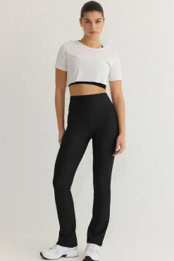 Trendyol Leggings deportivos flare tiro alto^Mujer Deporte