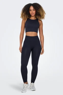Only Play Leggings Seamless de cintura alta canalé^Mujer Deporte
