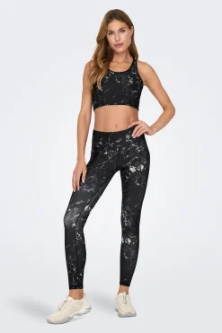 Only Play Leggins de cintura alta y bolsillo lateral^Mujer Deporte