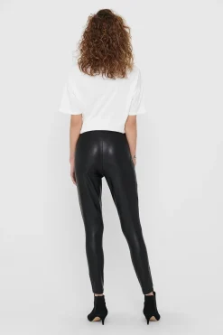 Only Leggins de mujer liso encerado^Mujer Pantalones
