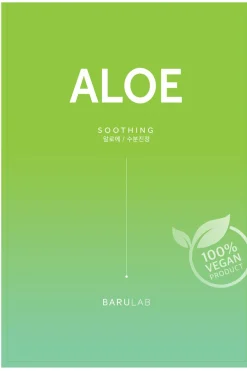 Barulab Mascarilla de tejido calmante con aloe vera^Mujer Cosmética