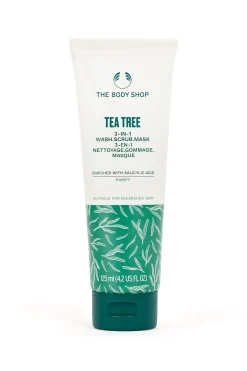 The Body Shop Mascarilla Exfoliante Facial 3 en 1 &Aacute;rbol de T&eacute; 125ml^Mujer Cosmética