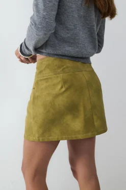 Balmohk Mini falda efecto deste&ntilde;ido^Mujer Faldas|Total Look