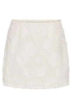Noisy May Minifalda blanca textura^Mujer Faldas