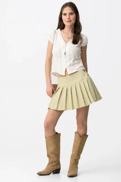 Tiffosi Young Minifalda con pliegues^Mujer Faldas