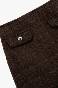 Koton Minifalda de tweed^Mujer Faldas