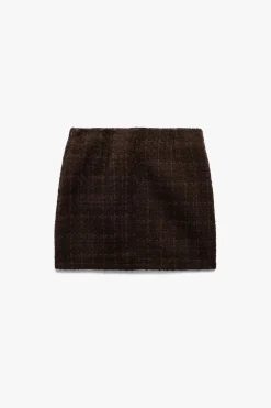 Koton Minifalda de tweed^Mujer Faldas