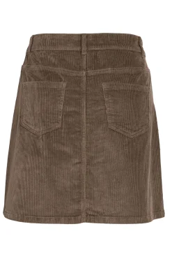 Noisy May Minifalda pana botones^Mujer Faldas