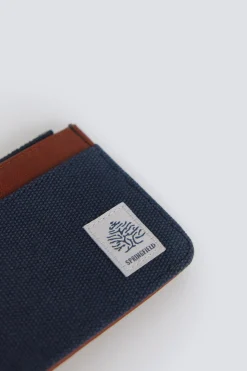 Springfield Monedero canvas y efecto piel^Hombre Carteras