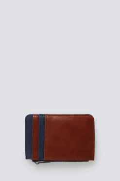 Springfield Monedero canvas y efecto piel^Hombre Carteras