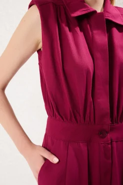 Trendyol Mono sin mangas cuello camisa^Mujer Vestidos Y Monos