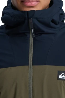 Quiksilver Overcast 3K Insulated - Chaqueta impermeable para hombre^Hombre Cazadoras