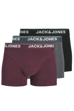 Jack & Jones Pack 3 boxer combinado logo^Hombre Calzoncillos