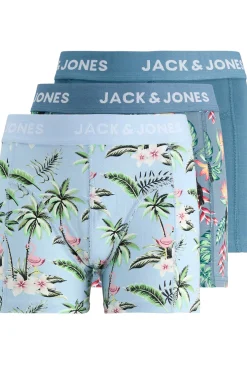 Jack & Jones Junior Pack 3 boxer estampados^Niños Ropa Interior