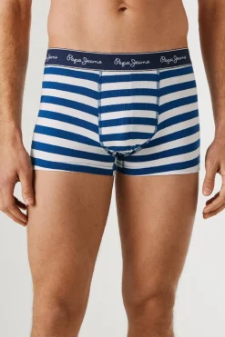 Pepe Jeans Pack 3 boxer liso y rayas^Hombre Calzoncillos