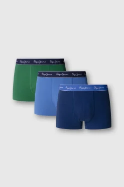 Pepe Jeans Pack 3 boxer lisos^Hombre Calzoncillos