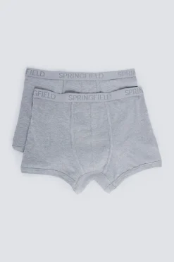 Springfield Pack 2 boxers b&aacute;sicos^Hombre Calzoncillos
