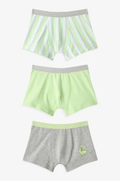 Penti Pack 3 boxers dino rayas^Niños Ropa Interior