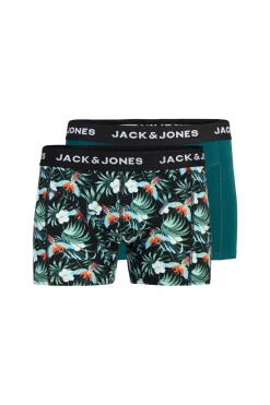 Jack & Jones Pack 2 boxers floral^Hombre Calzoncillos