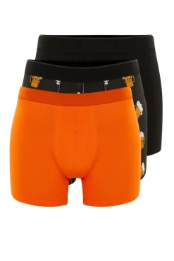 Trendyol Pack 3 boxers lisos de algod&oacute;n^Hombre Calzoncillos