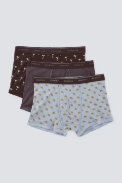 Springfield Pack 3 boxers martini & gilda^Hombre Calzoncillos