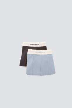 Springfield Pack 2 boxers punto algod&oacute;n^Hombre Calzoncillos