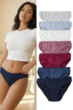 Trendyol Pack 7 bragas clásicas^Mujer Braguitas
