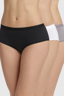 DIM Pack 3 bragas culotte Pockets Eco^Mujer Braguitas