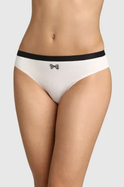 DIM Pack 3 bragas Pockets Coton^Mujer Braguitas