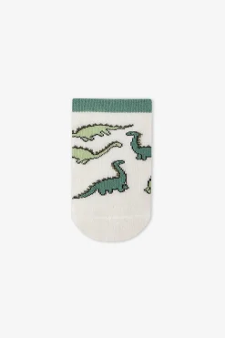 Penti Pack 3 calcetines cortos dino rayas^Niños Ropa Interior|Ropa Interior