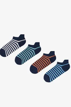 Penti Pack 4 calcetines cortos rayas^Niños Ropa Interior|Ropa Interior