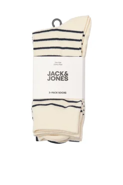 Jack & Jones Pack 3 calcetines rayas^Hombre Calcetines