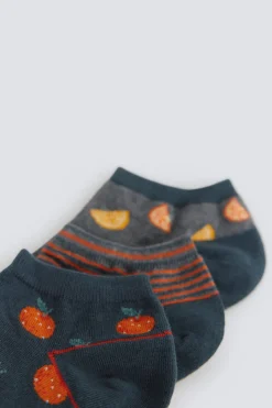 Springfield Pack 3 calcetines tobilleros s^Hombre Calcetines