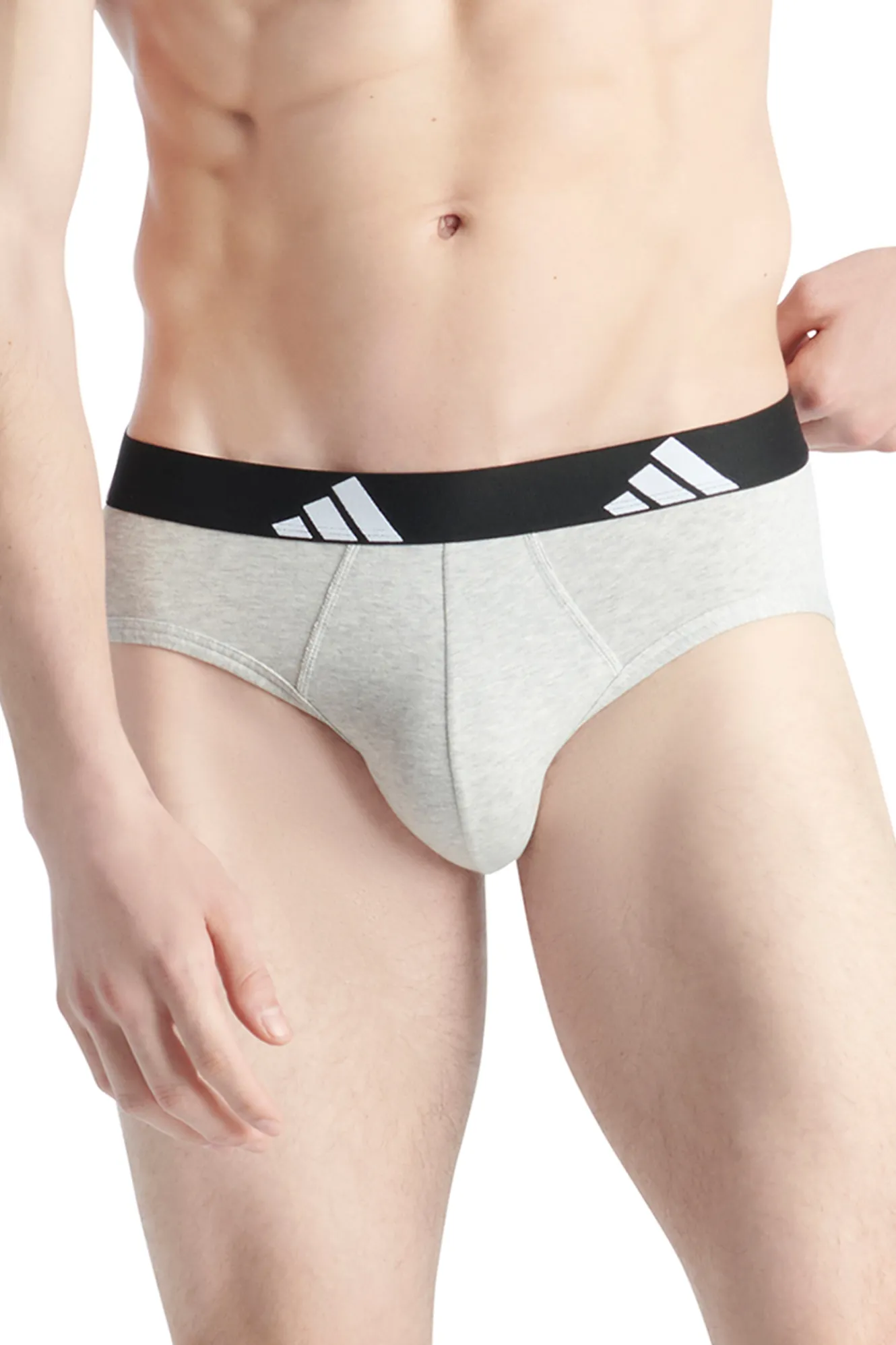 Adidas Pack 3 calzoncillos algodón Active Flex^Hombre Calzoncillos